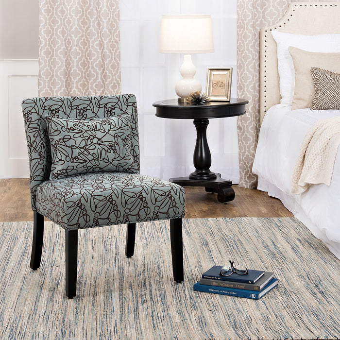 Parker Accent Chair and Pillow